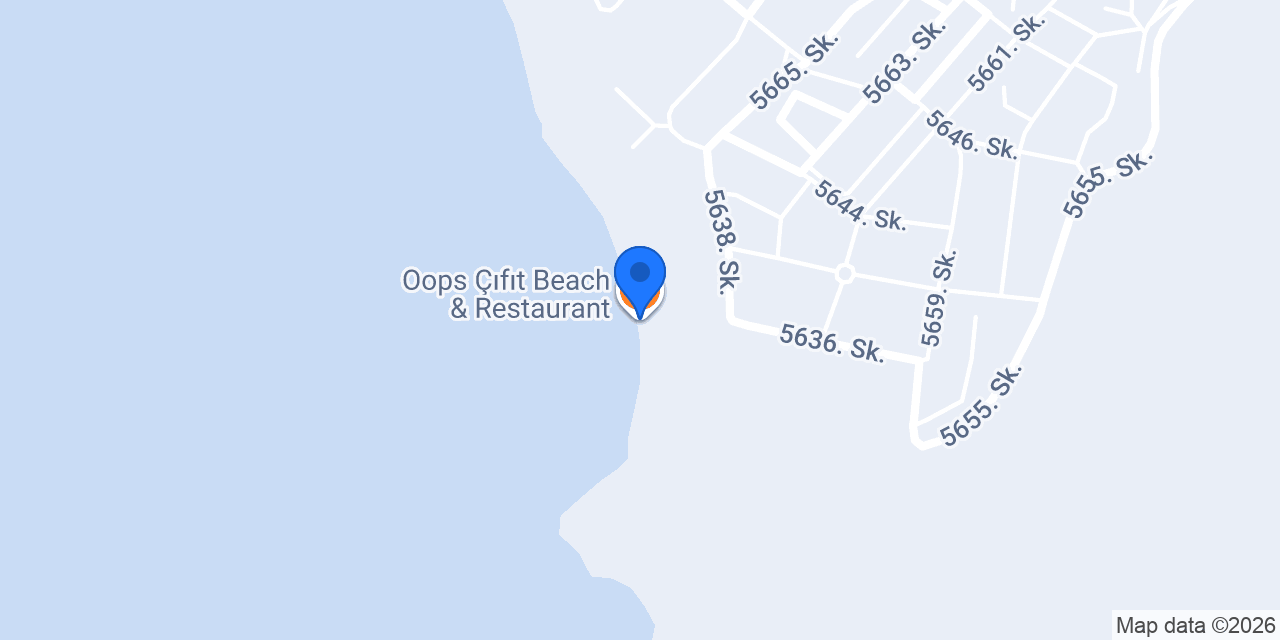 Oops Çıfıt Beach & Restaurant konumu