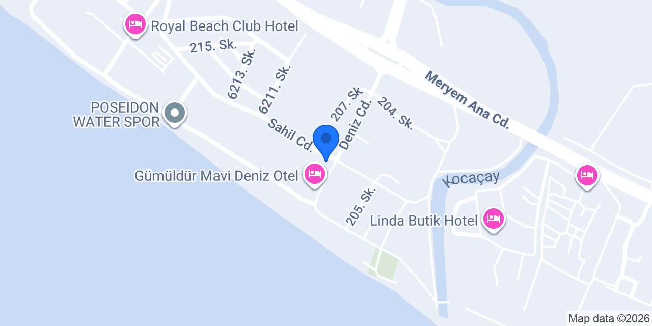 Sirius Mi Hotel Gümüldür konumu