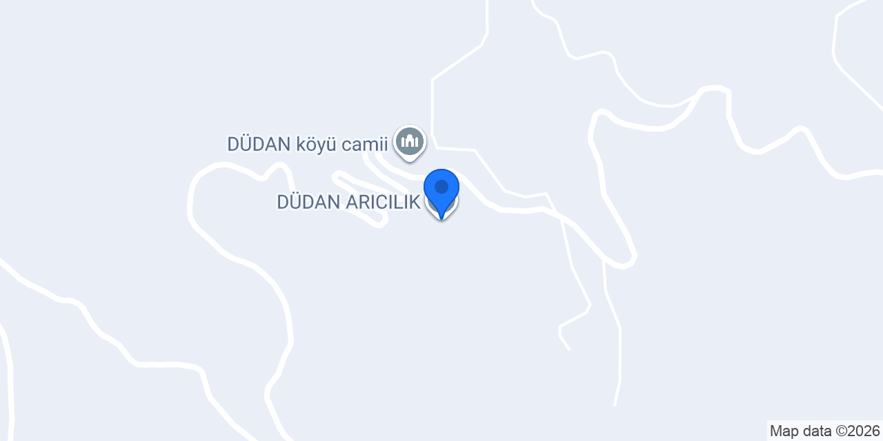 DÜDAN ARICILIK konumu