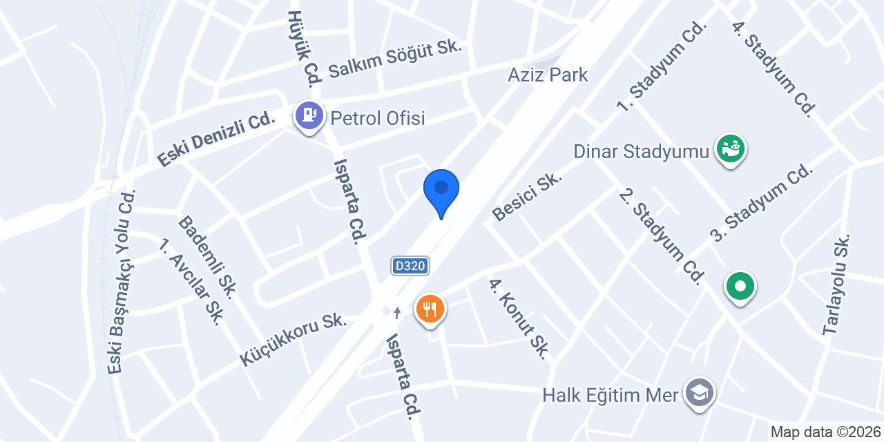 AR OTEL konumu