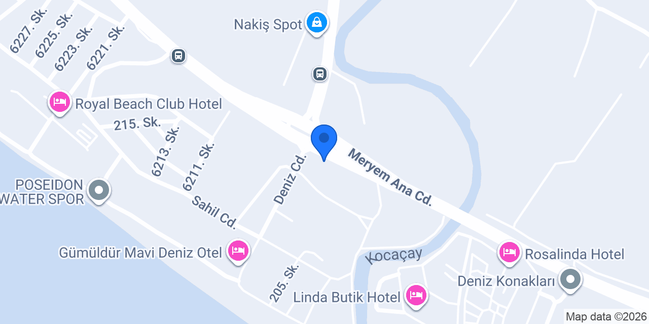 Özel Meryemana Polikliniği konumu