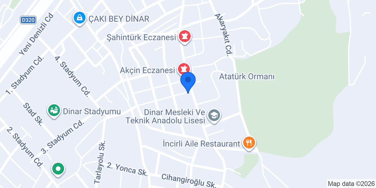 Vitamin Eczanesi konumu