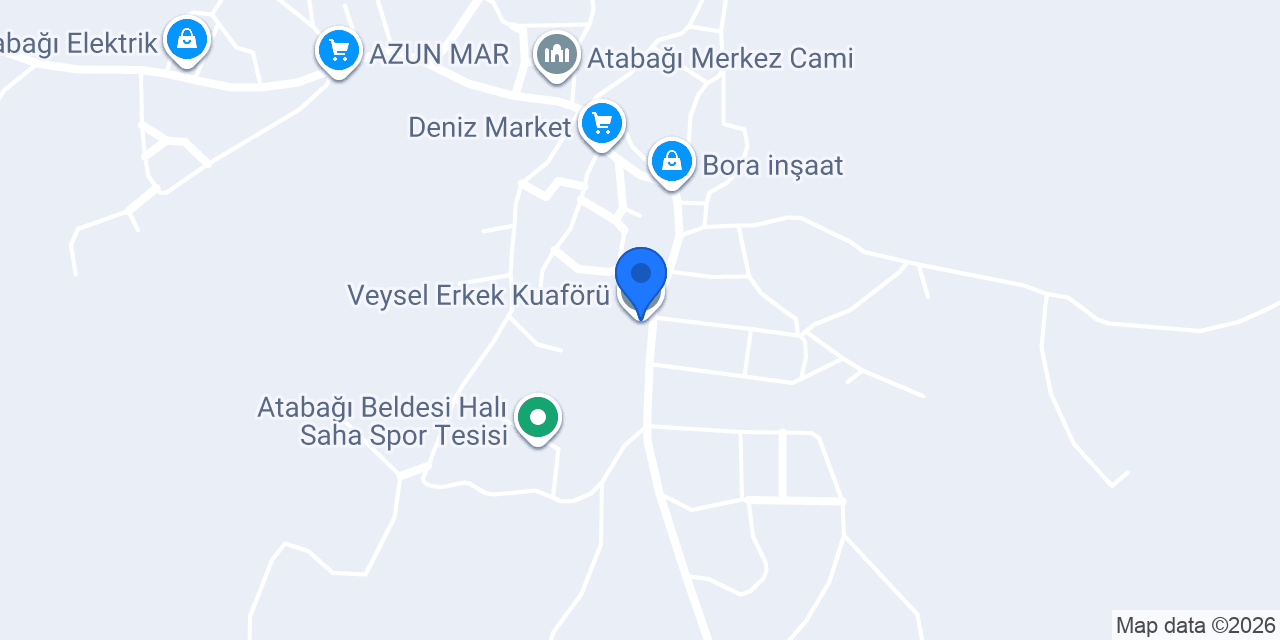 Veysel Erkek Kuaförü konumu