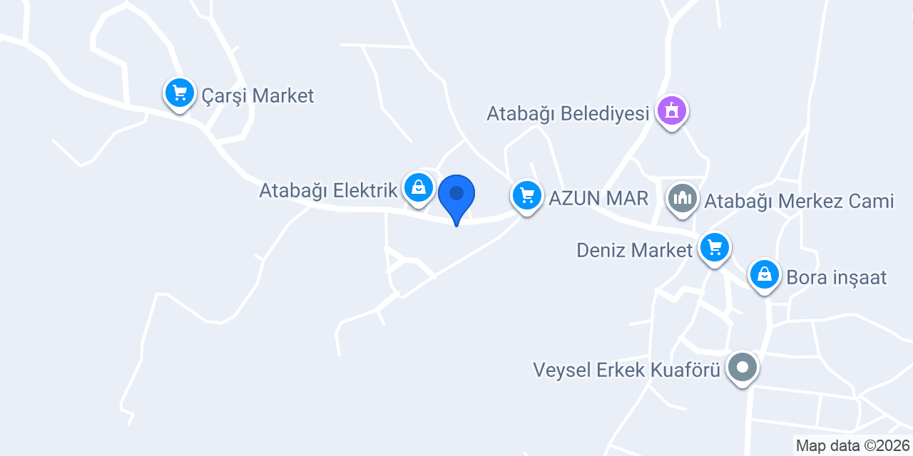 Atabağı Belde Muhtarlığı konumu