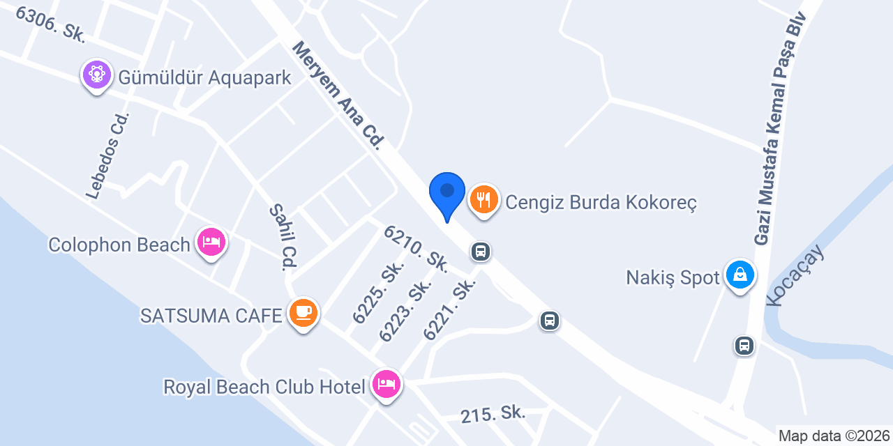 Yasemin Cafe konumu