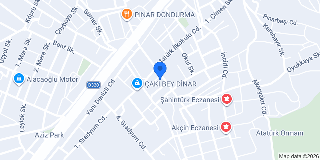 Tarım Kredi Dinar konumu