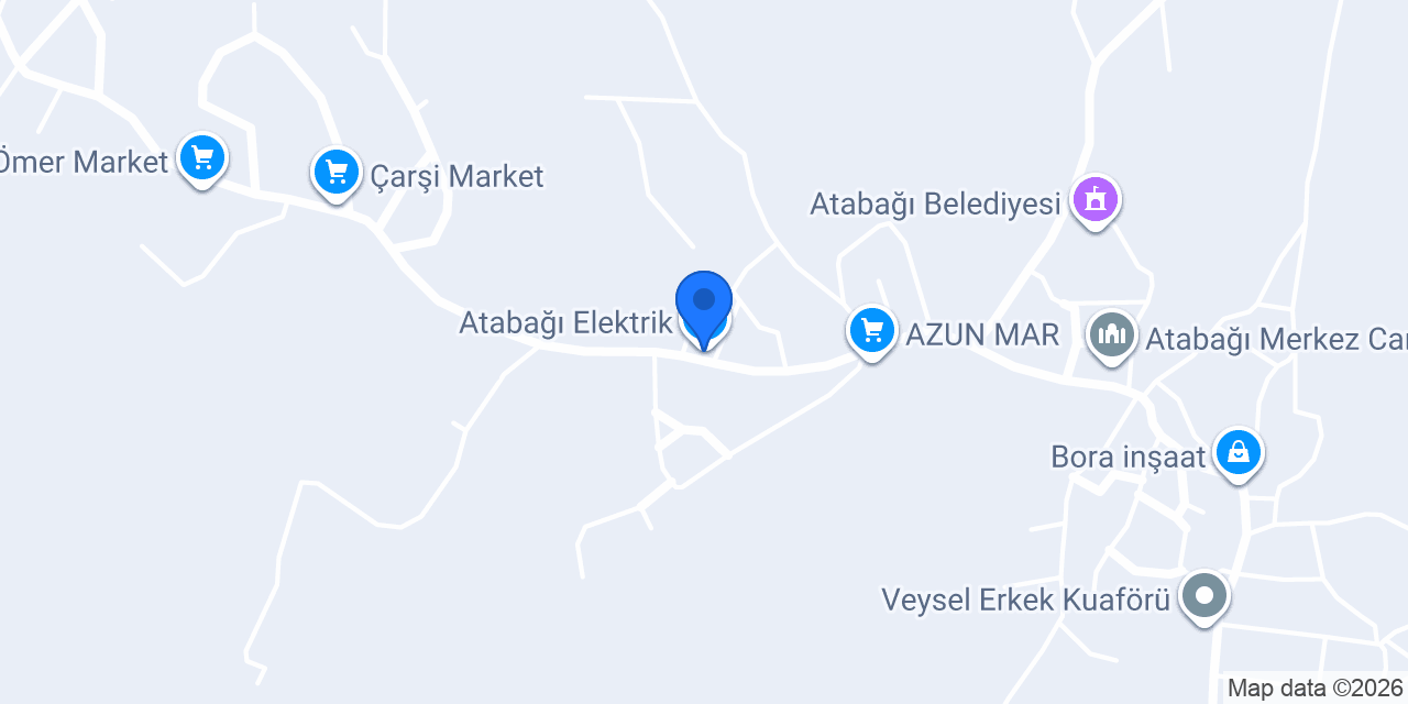 Atabağı Elektrik konumu