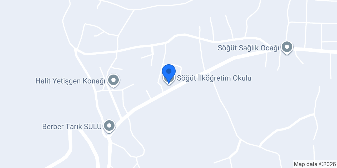Söğüt İlköğretim Okulu konumu