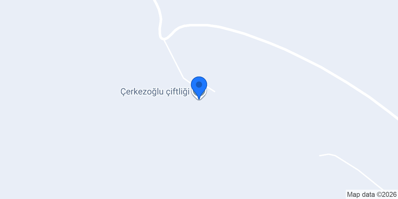 Çerkezoğlu çiftliği konumu