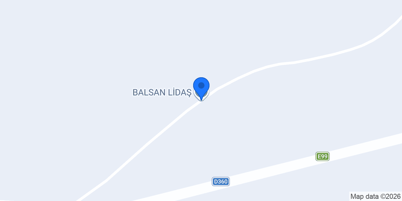 BALSAN LİDAŞ konumu