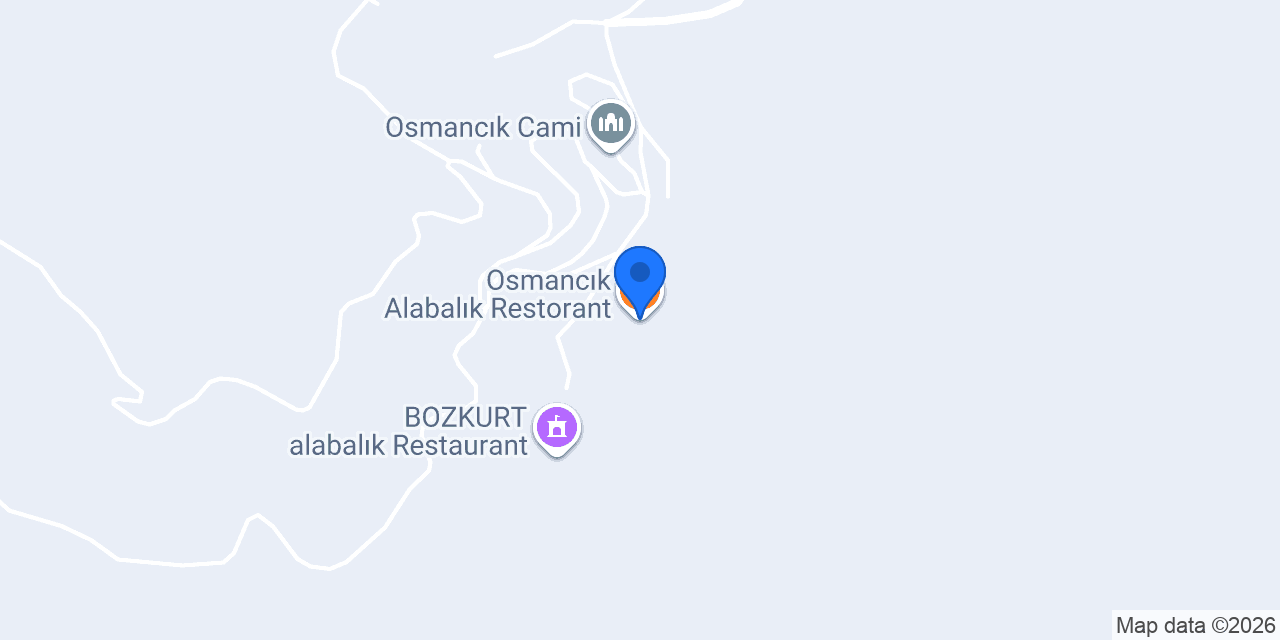 Osmancık Alabalık Restorant konumu