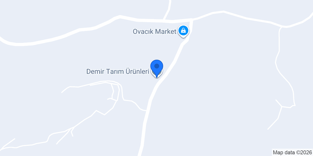 Demir Tarım Ürünleri konumu