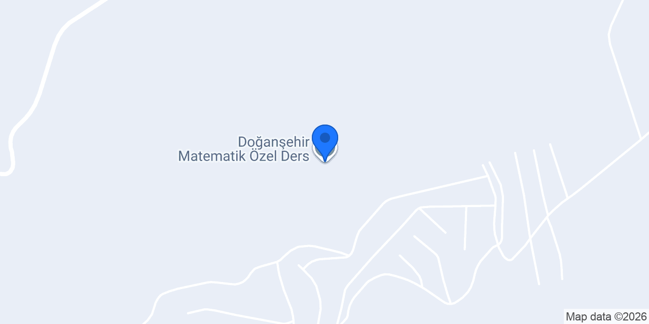 Doğanşehir Matematik Özel Ders konumu