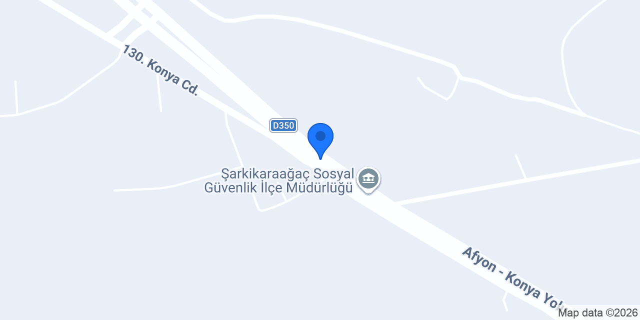 Hüyüklü Belediyesi konumu