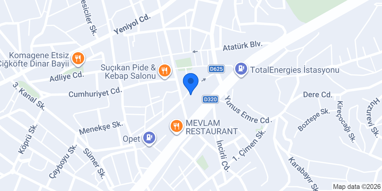 Rasyonel Veteriner Kliniği konumu