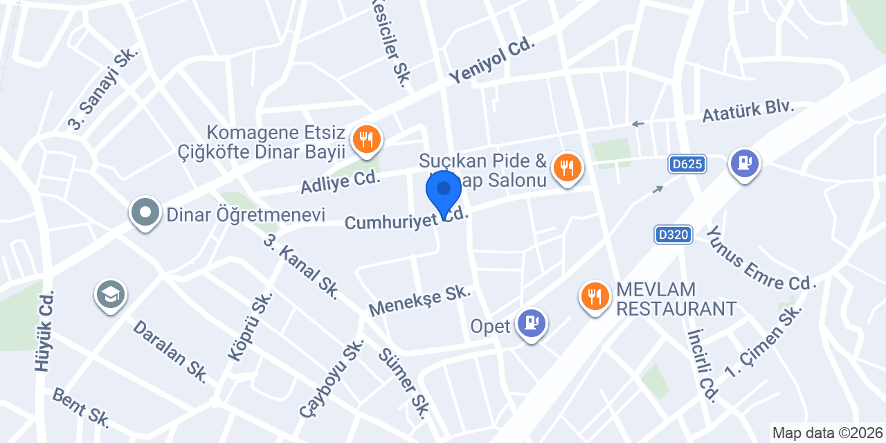 Mert Butik konumu