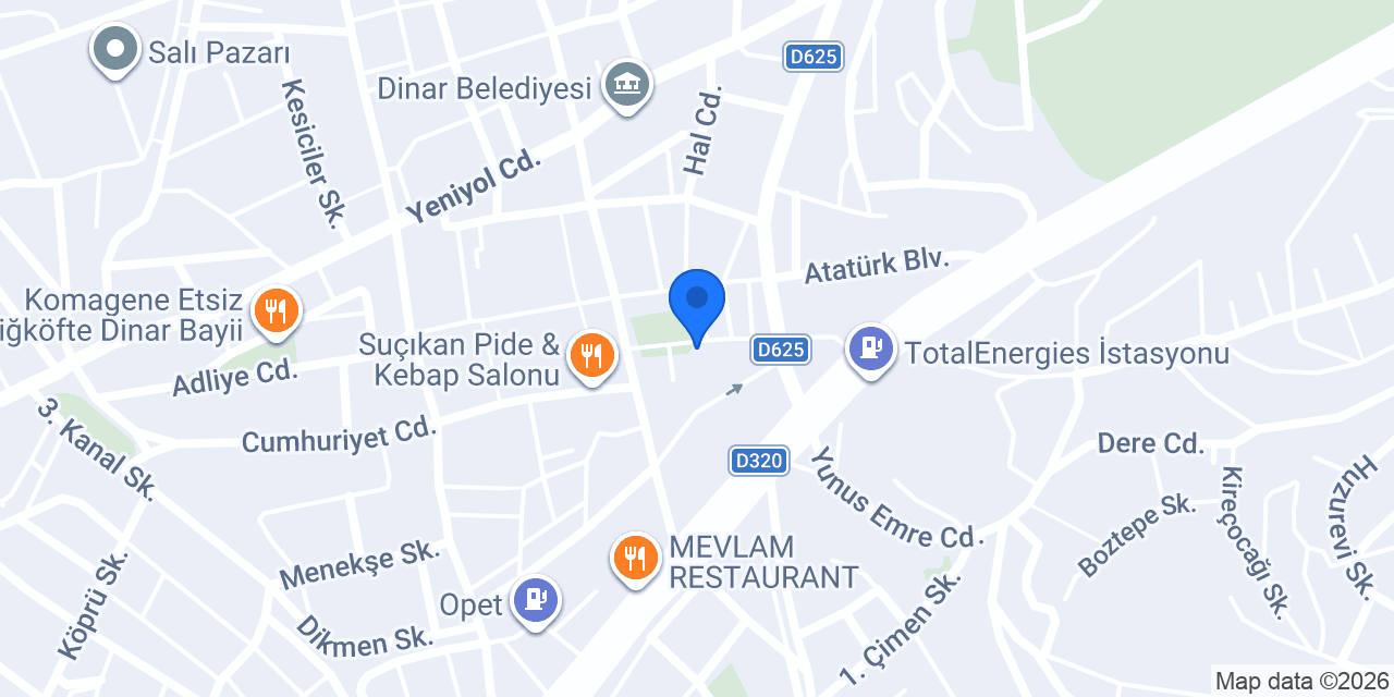 Diş Hekimi Osman Tutumlu konumu