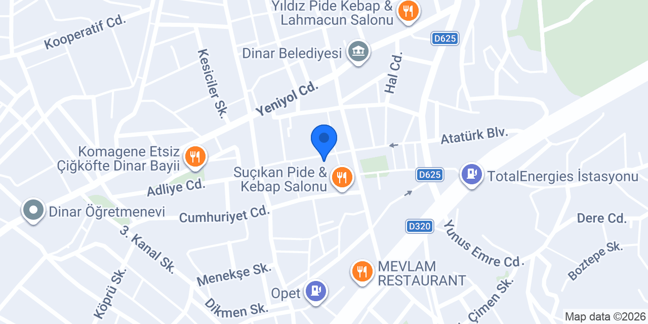 CENNETOĞLU PSİKOTEKNİK DEĞERLENDİRME MERKEZİ konumu