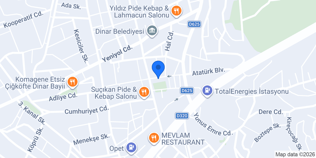 Kavurmacı Memo konumu