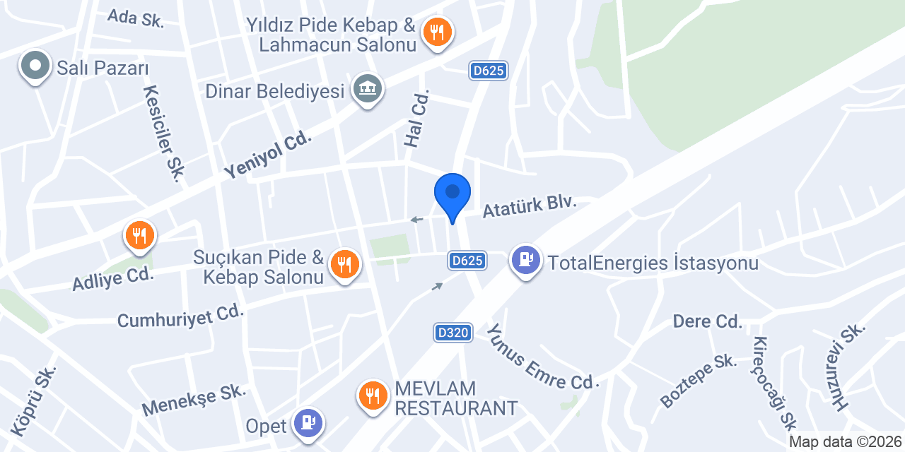 Uğrak Tekel konumu