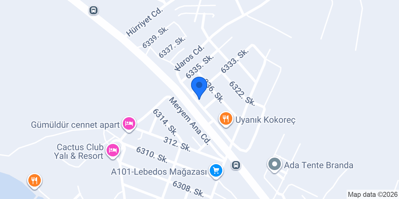 Kaya Mobilya konumu