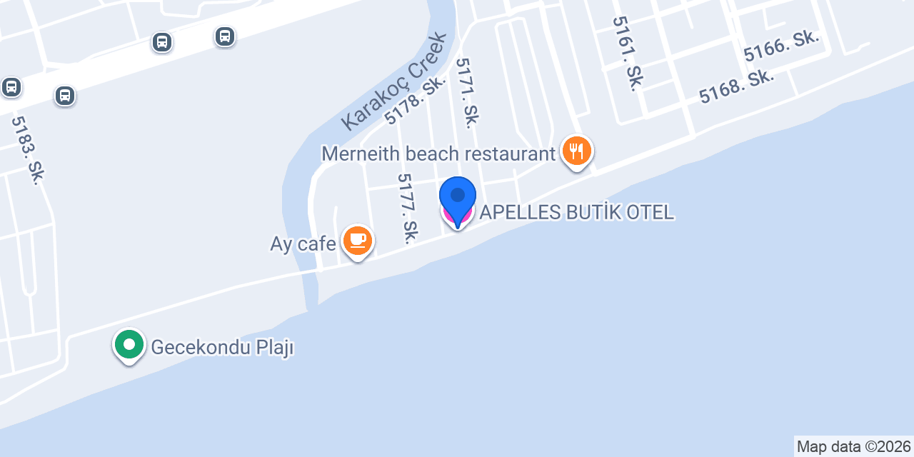 APELLES BUTİK OTEL konumu
