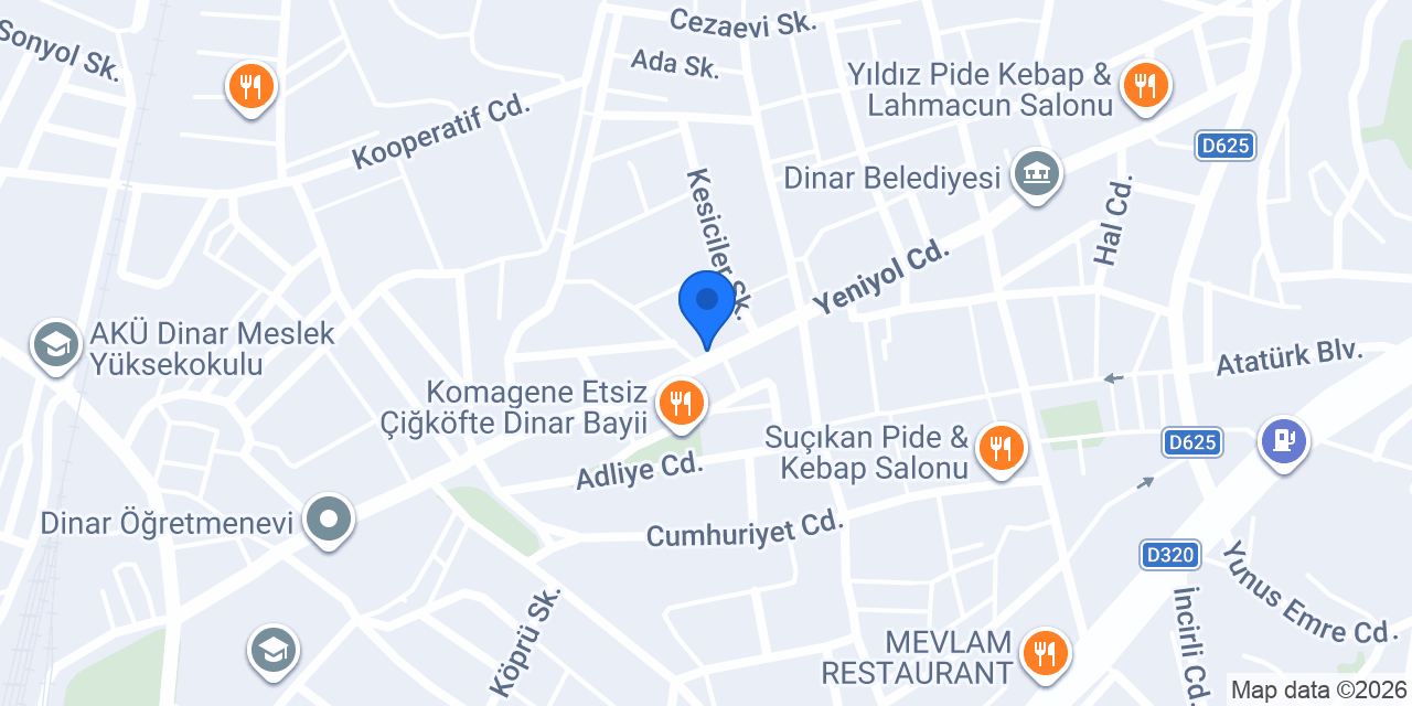 SEZENAY KUAFÖR ELİF konumu