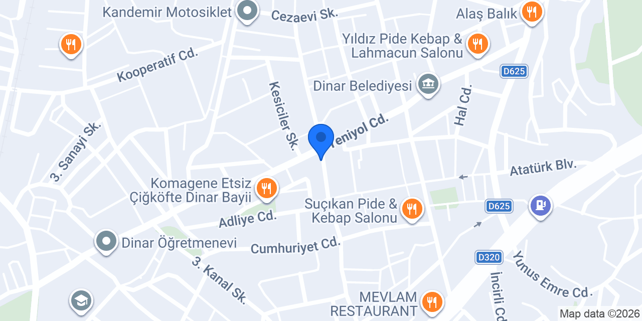 Sedef Şal Eşarp konumu