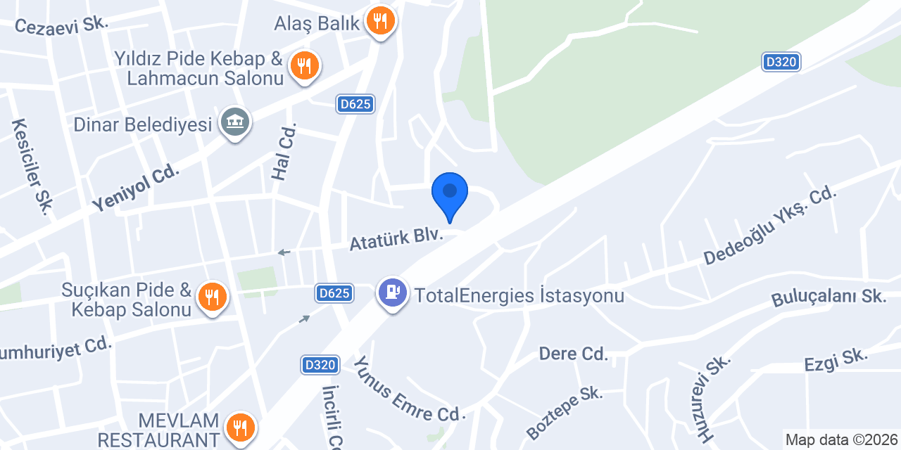 Serçeler Halı Yıkama konumu