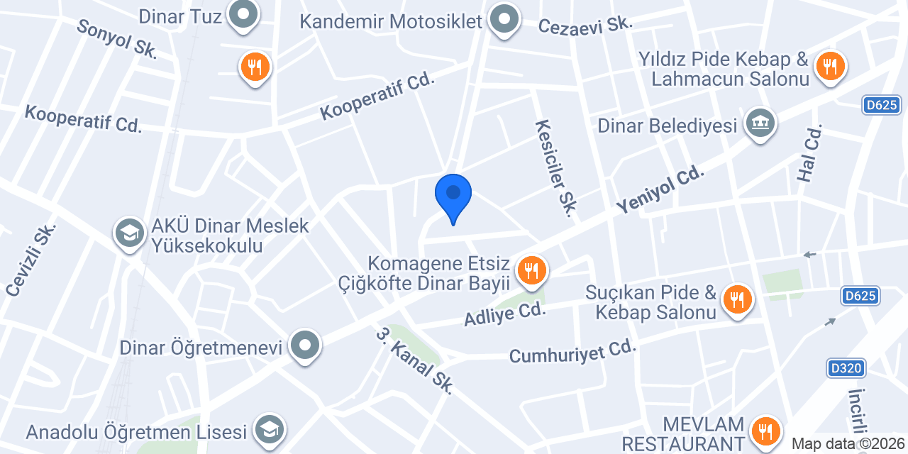 Kuaför NUR UZUNKAYA konumu