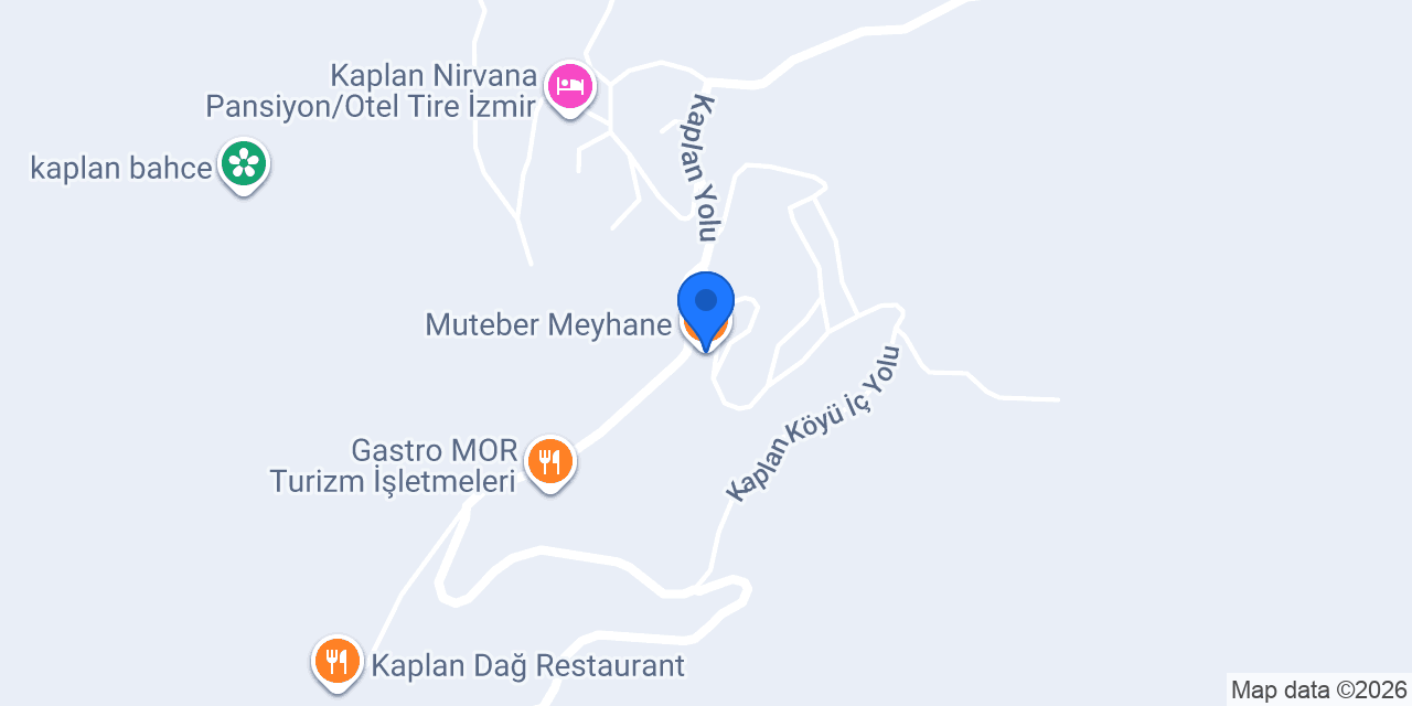 Muteber Meyhane konumu