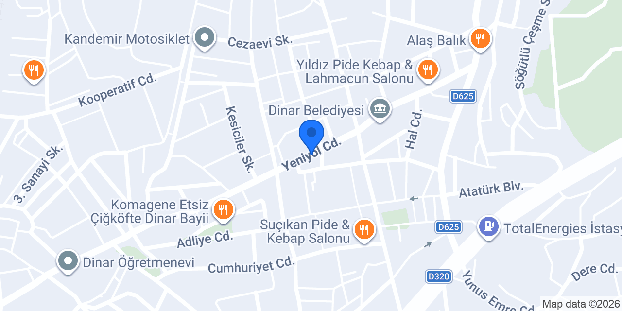 EZELİOĞLU YAPI konumu