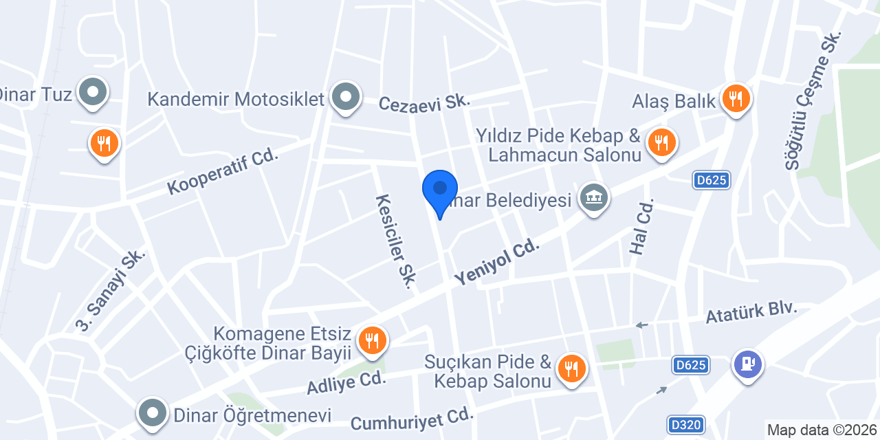 Menderes Elektrik konumu