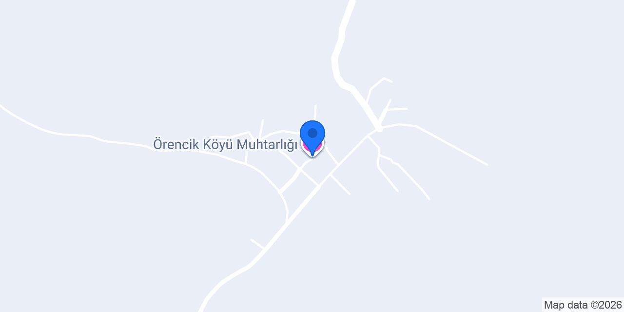 Örencik Köyü Muhtarlığı konumu