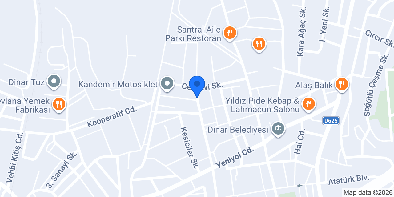 Otel Devran konumu