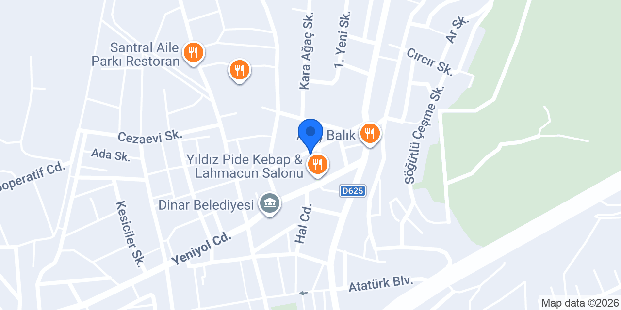 Mümin Aydın Diş Kliniği konumu