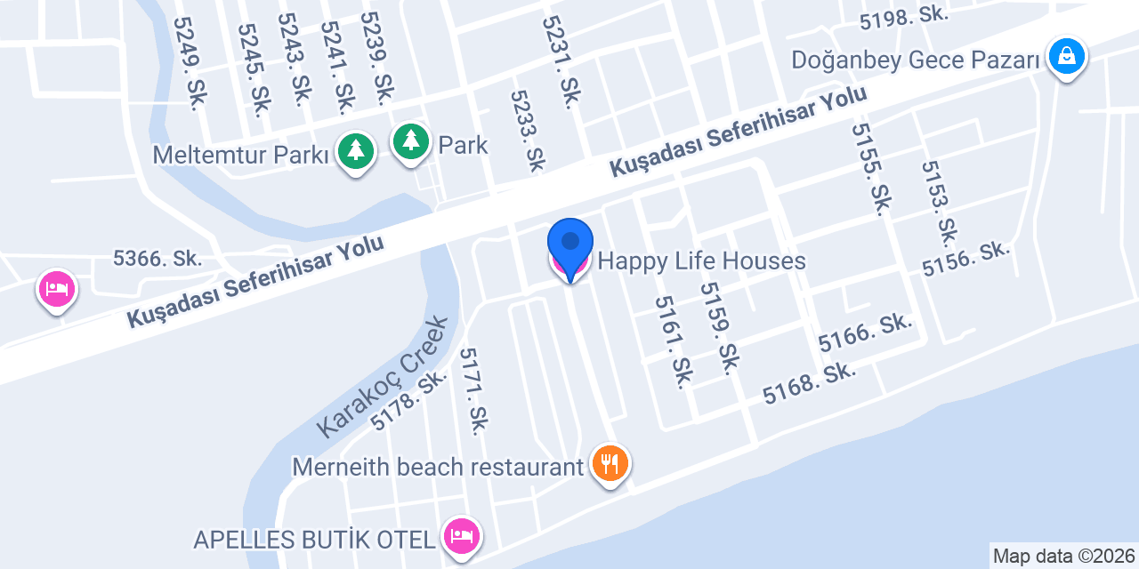 Happy Life Houses konumu