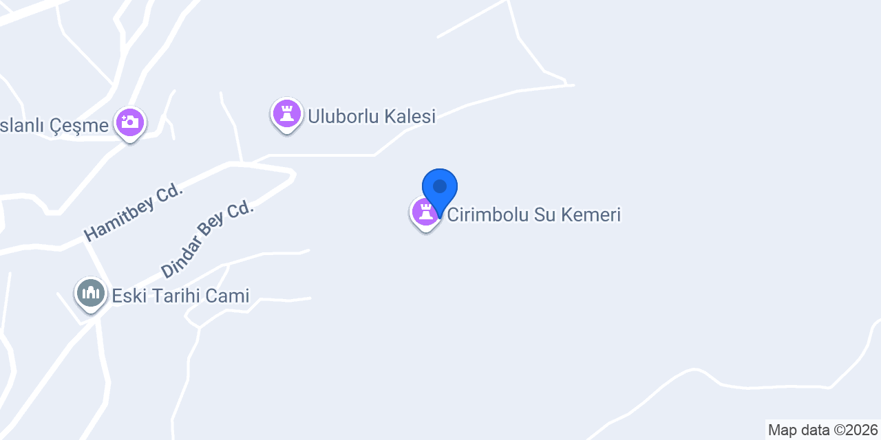 Crimbolu Köprüsü konumu