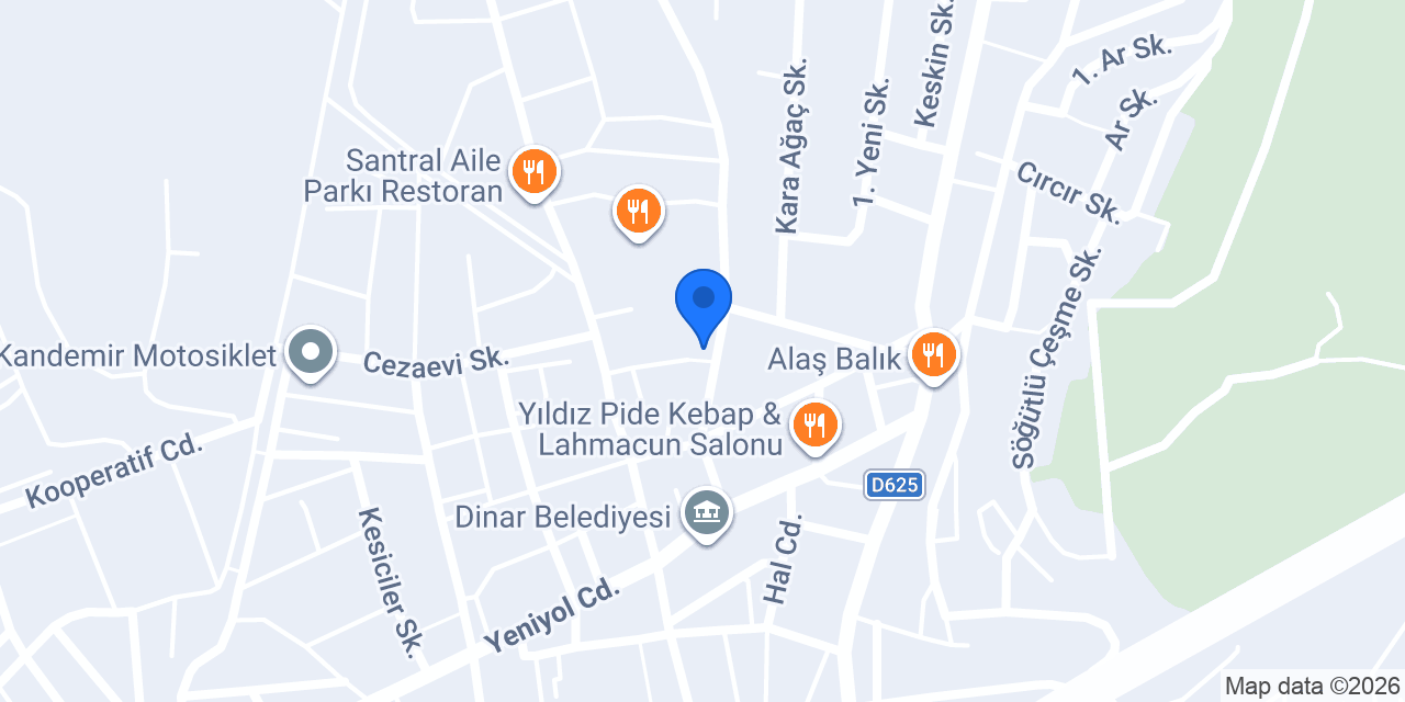 Çakısan Mobilya konumu