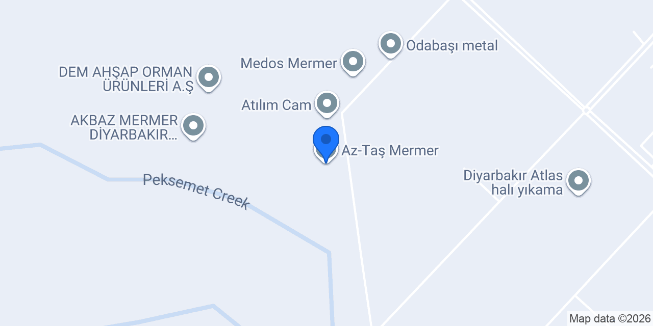 Az-Taş Mermer konumu