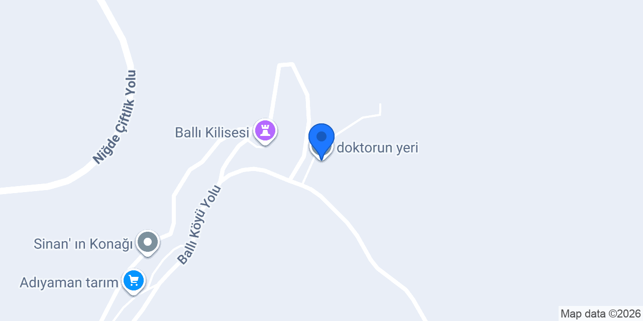 doktorun yeri konumu