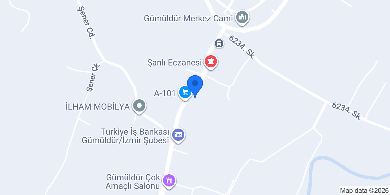 Seçil bayan kuaforü konumu