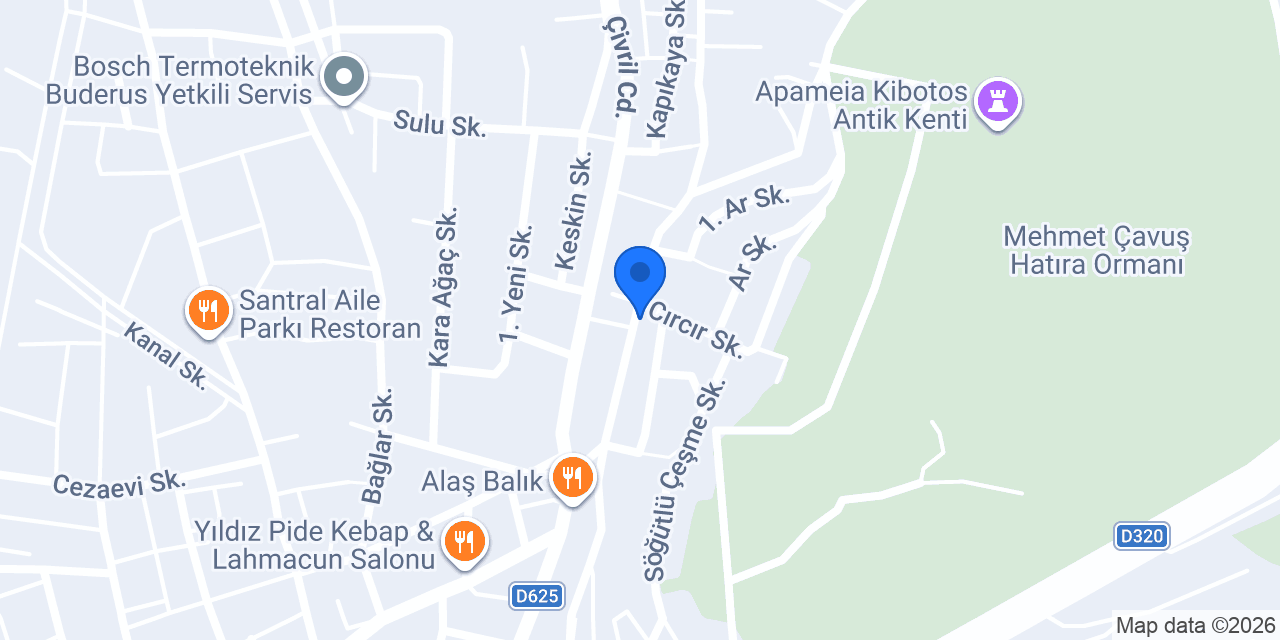 Dinar 2 Nolu Aile Sağlık Mer. konumu