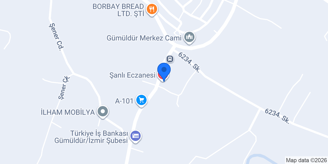 Şanlı Eczanesi konumu