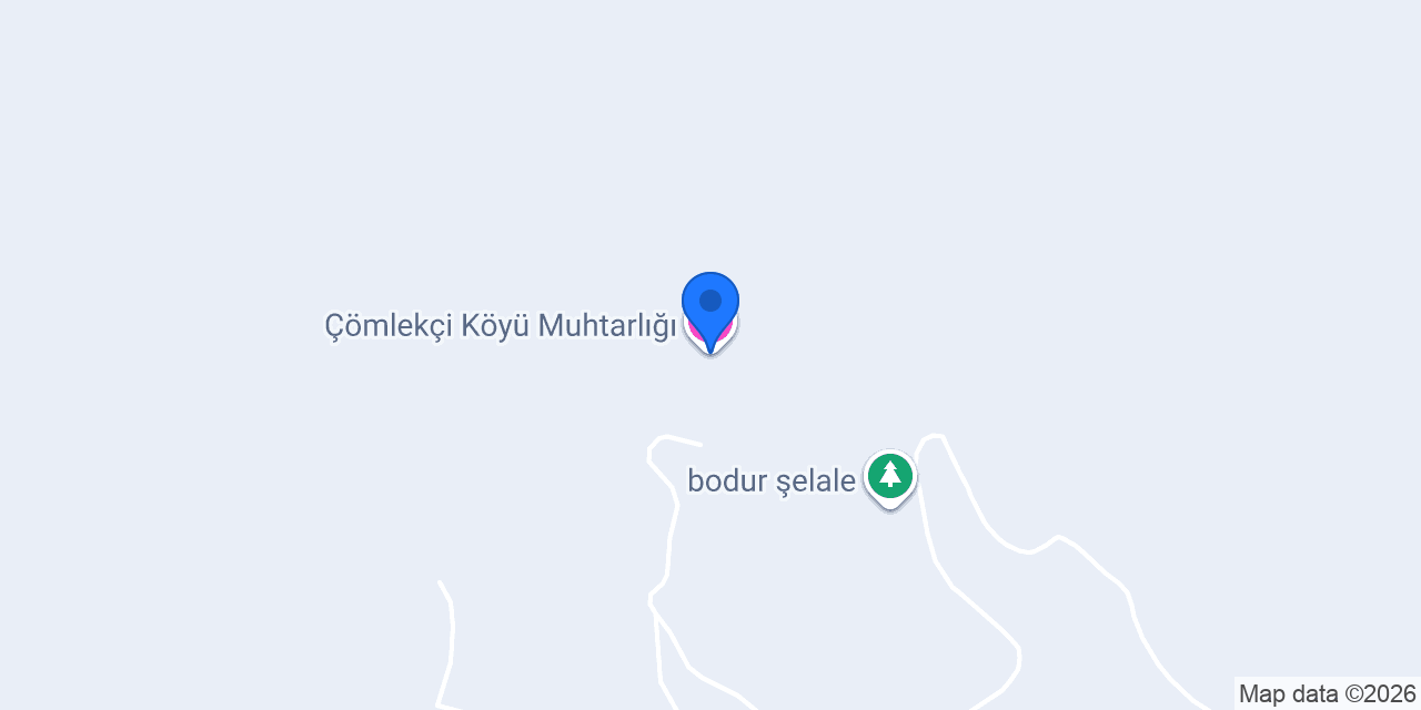 Çömlekçi Köyü Muhtarlığı konumu