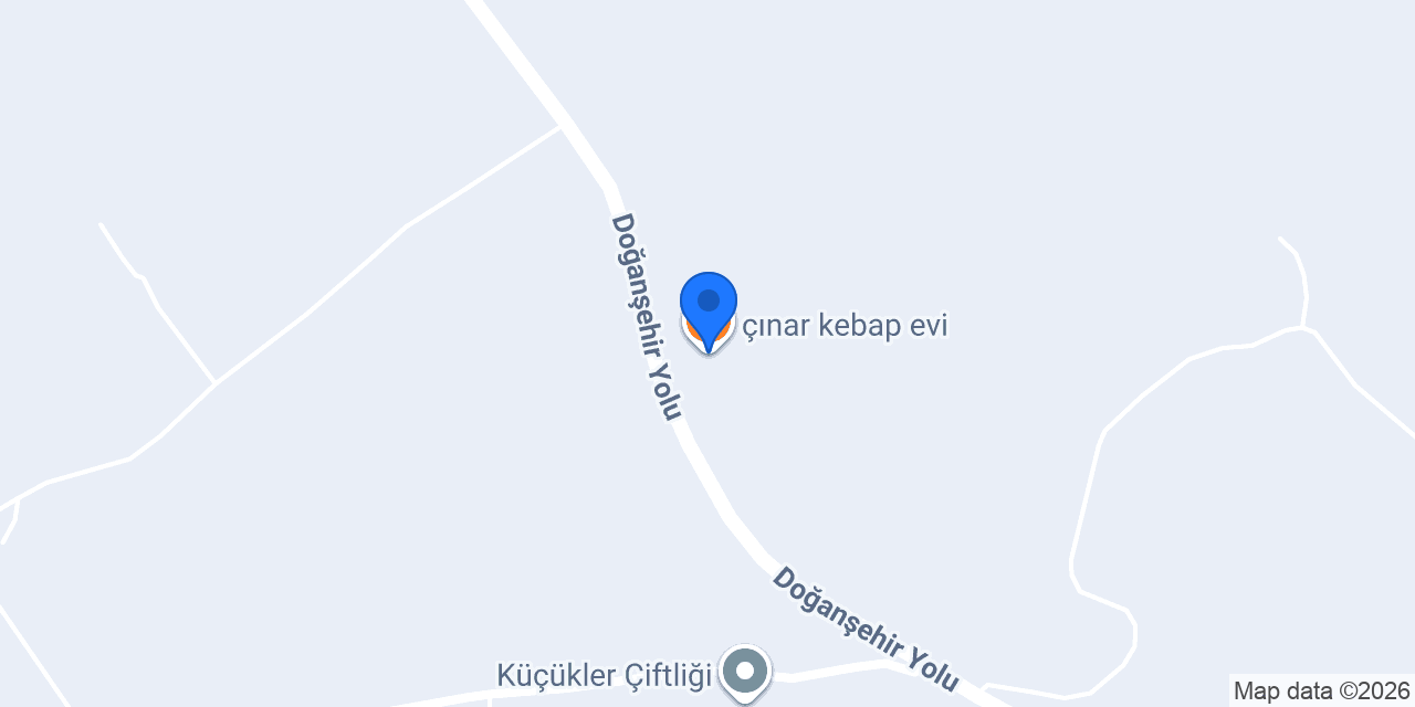 çınar kebap evi konumu