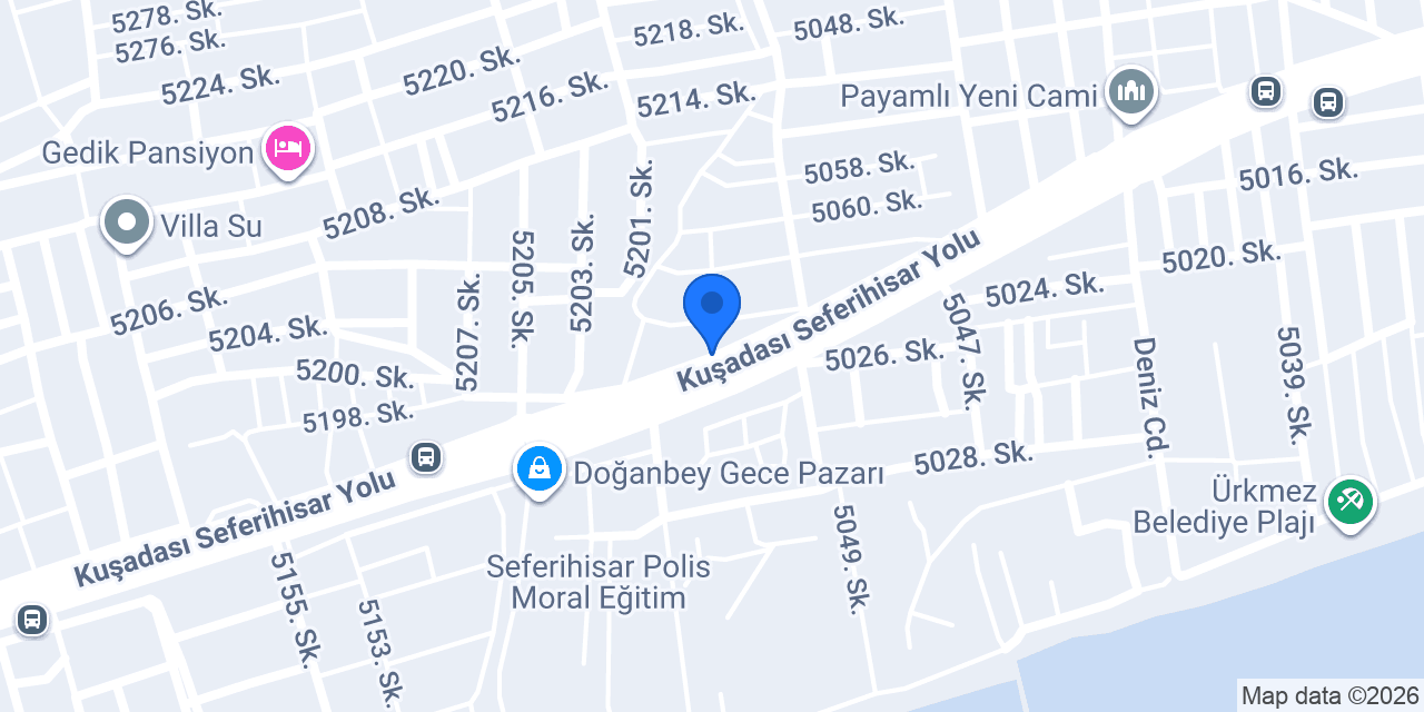 Yalı Rent A Car konumu