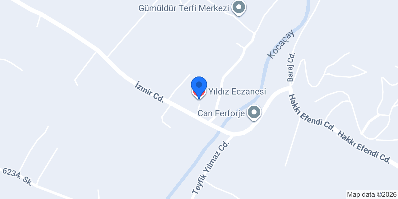Yıldız Eczanesi konumu