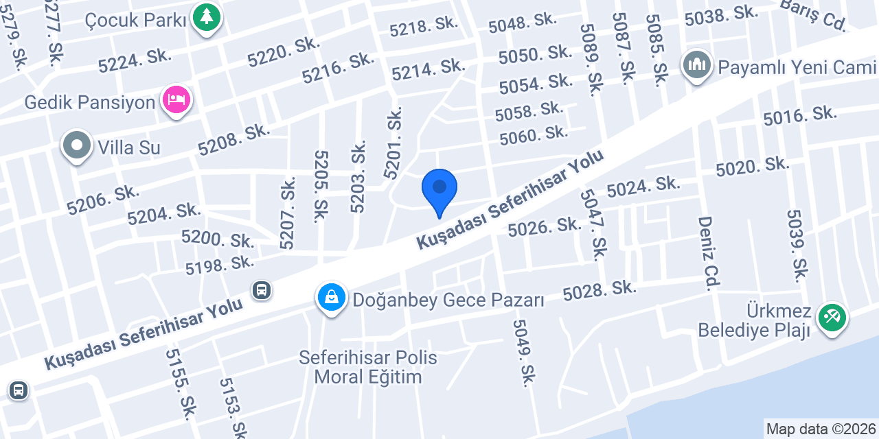Yalı Otel & Restorant konumu
