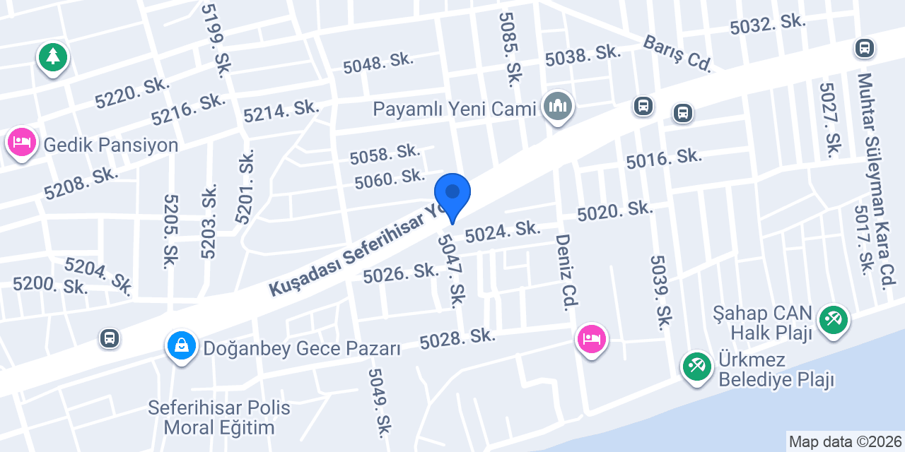 Denizli Pide konumu
